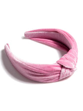 Knotted Velvet Headband